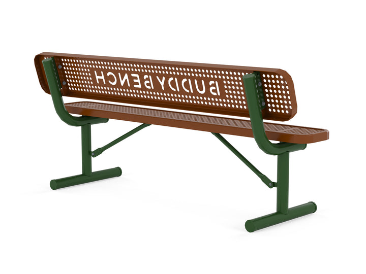Buddy Bench - Perforated